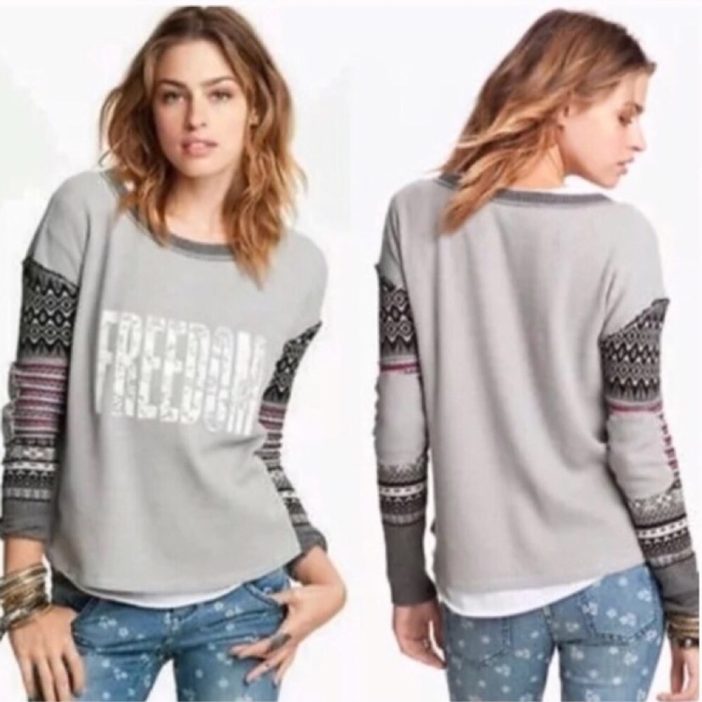 We The Free Waffle Knit Freedom Thermal Top
